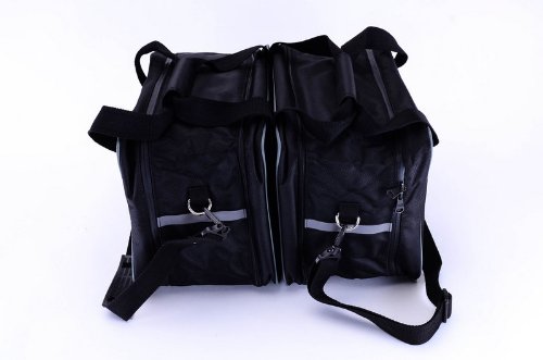 Bestem LGBM-R12GS-SDL-CP Black Side Case Liners with Clear Pocket for BMW R1200GS, Pair - Thumbnail 2