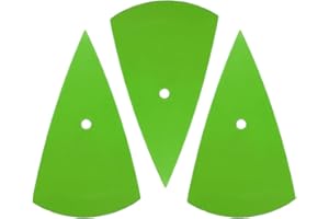 Triangle Squeegee Window Tint Kit, Flexible Micro Squeegee for Tight Spaces, Vinyl Wrapping Curves Slot Tint Tool, Corner Car