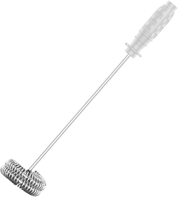 XIMU Milk Frother Whisk Head Replacement, 2Pack (White