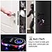 Eilimy Anti-Spy Hidden Camera Detector Infrared Portable Safesound Personal Alarm 3-in-1 Functionality Defense Emergency Alert with Mini LED Flashlight for Home Hotel Travel Suitcase Security Box