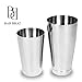 Mixology Bartender Cocktail Shaker Set - 15 & 30 oz Stainless Steel Cocktail Bar Set Mix Drink Shaker Kit - Essentials Martini Making Kit Drink Mixing Starter Set - NutriChef NCCS15PC.7