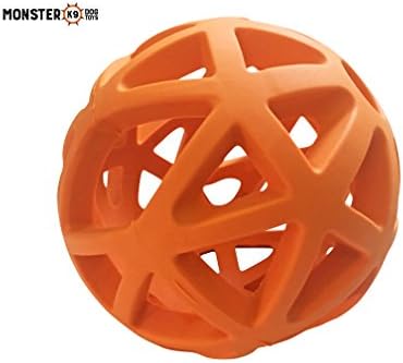 Dog Treat Ball - "Lifetime Replacement Guarantee" - Mesh Dog Food Ball for Keeping Dogs/Puppies busy, Puzzle Toy for Mental Stimulation, Large Dog Treat Ball for Interactive Play