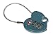 MoDA Travel Easy to Use- TSA Recognized Resettable Combination Lock Luggage Travel Lock
