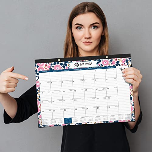 2022 Desk Calendar Desk Calendar 2022 with Notes Content and Julian