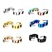 Pusheng Stainless Steel Small Hoop Earrings Set Clip On Earrings Set for Men Women Huggie Earrings Non-Piercing 6 Pairs