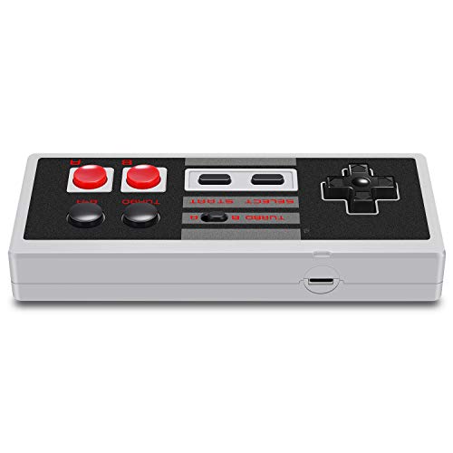 Zeato 2.4G Wireless NES Mini Classic Controller, Rechargeable NES Wireless Gamepad/Joypad for Nintendo Mini NES Classic Edition Game System - Thumbnail 2