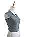 Vlokup Baby Wrap Sling Carrier for Newborn, Infant, Toddler, Kid | Breathable Lightweight Stretch Mesh Water Sling | Nice for Summer, Pool, Beach, Swimming | Perfect Shower Gift Gray