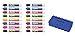 EXPO Low Odor Dry Erase Markers, Chisel Tip, Assorted Colors, 16 Count | Dry Erase Whiteboard Magnetic Board Eraser, Soft Pile