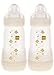 MAM Gift Set, Best Pacifiers and Baby Bottles for Breastfed Babies, 