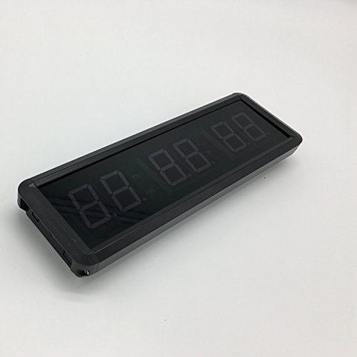 image for BTBSIGN LED Interval Timer Count Down/Up Clock Stopwatch with Remote F