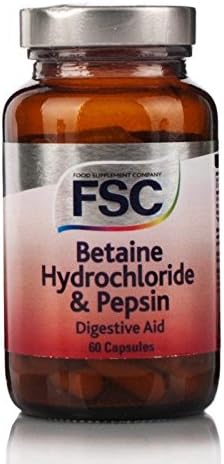 (10 PACK) - FSC - Betaine Hydrochloride | 60's | 10 PACK BUNDLE