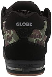 Globe mens Sabre Skate Shoe, Black/Camo, 13 US