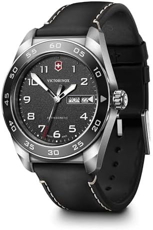 Amazon.com: Victorinox Swiss Army Quartz Black Dial Mesh Stainless