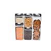 Airtight-Food-Storage-Container-Set--5pcs-Storage-Jars-with-Airtight-Lids-Perfect-Kitchen-Storage-Organisation-Solution-for-Pantry-Kitchen-Cupboards-Easy-to-Open-and-Stackable--by-Nuovva nuovva Airtight Food Storage Container Set – 5pcs Storage Jars with Airtight Lids, Perfect Kitchen Storage…