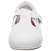 Keds girls Daphne Mary Jane Flat, White Leather, 6.5 Wide Little Kid US