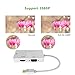 Mini DisplayPort to HDMI DVI VGA Cable, CableDeconn 3 in 1 Mini DP (Thunderbolt Port Compatible) to HDMI DVI VGA TV AV HDTV Adapter Converter for Apple Mac Book