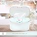 (Upgraded) MEMI Dreamy Wipes Warmer | Holder | Easy-USE | Perfect Gift |(Sky Blue)