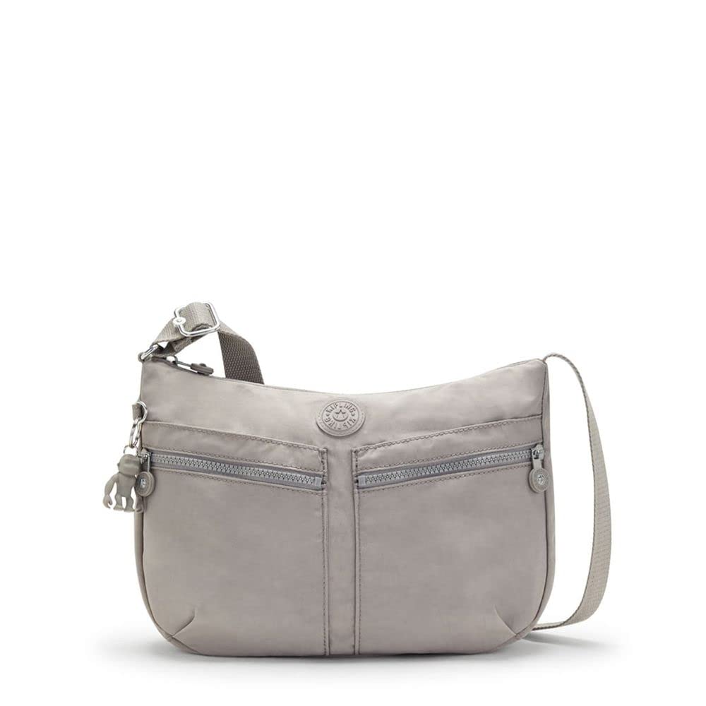 Kipling IZELLAH Medium crossbody, Grey Gris (Grey)