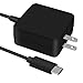 45W Type-C Ac Charger Power Supply Adapter Cord for MacBook 12 inch, New MacBook Pro Chromebook Pixel Nintendo Switch Nexus 5X/6P LG G5/G6 Samsung S8 and More Other Type-C (45w Black) (Black)