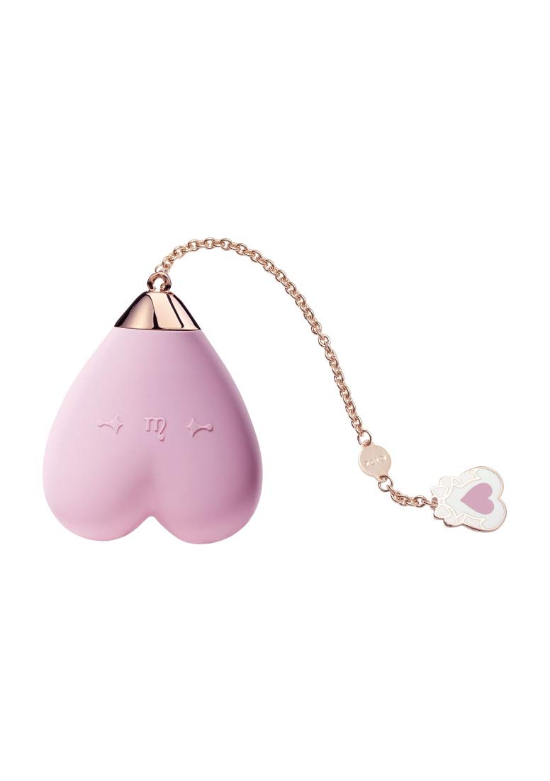 Zalo Baby Heart Berry Violet - Lay-On Vibrator, 322 kg