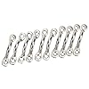Amarine-made-Pack-of-10-Stainless-Steel-Bimini-Boat-Top-PAD-EYE