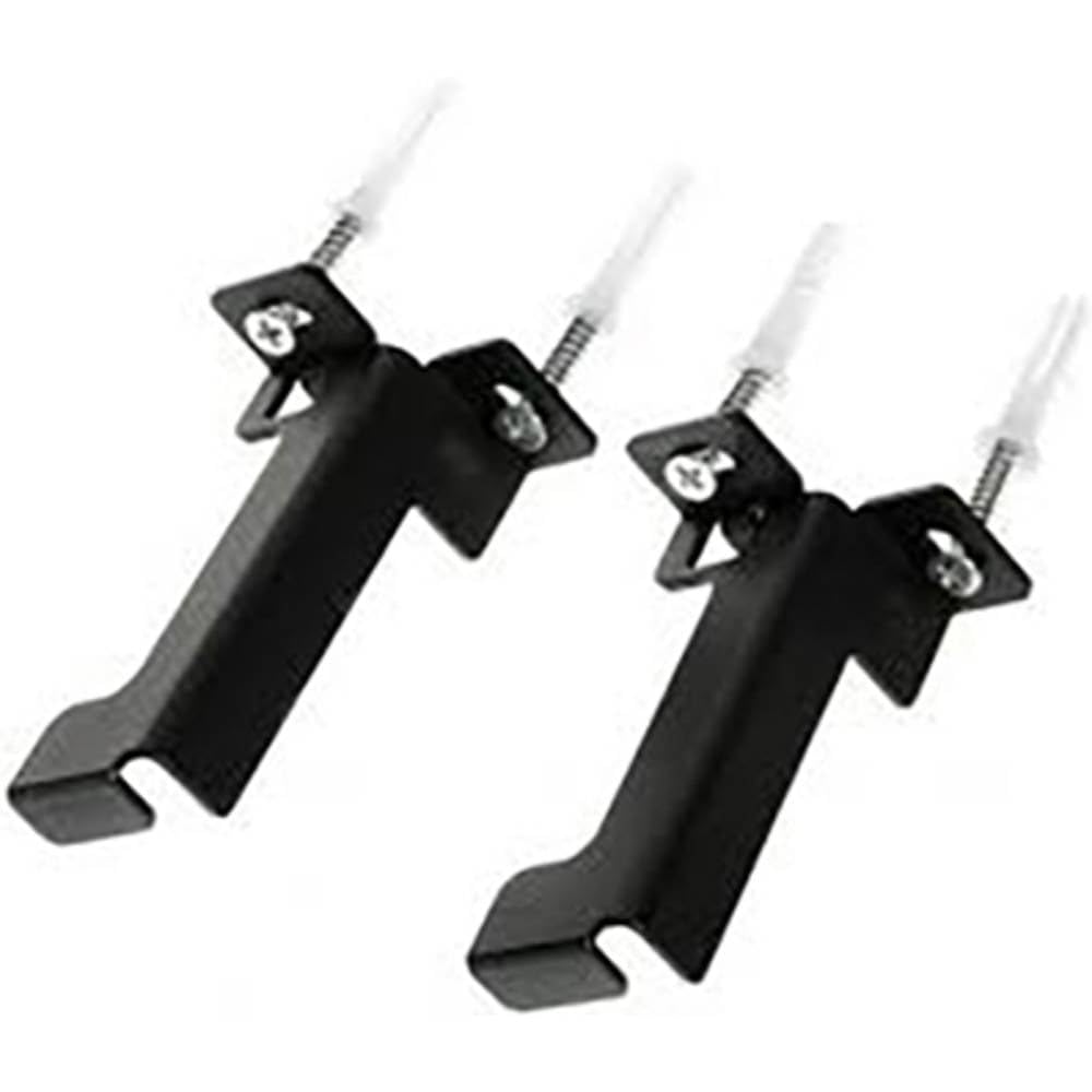 Eaton Serie Ellipse ECO Wall‑Mount Kit – ELWALL – Metal Bracket Set for Ellipse ECO 1200 USB DIN UPS, 7.8 kg Capacity, Screws Included, Black (B0052EWJCQ)