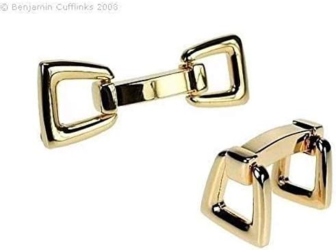 Clinks AustraliaGilt Stirrup Cufflinks