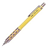 Pentel Automatic Mechanical Pencil P365-spx 0.5mm Anti-slip Grip Metal (Yellow)