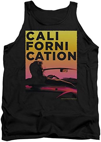Californication Dramatic Comedy Series Sunset Ride Adult Tank Top Shirt