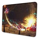 Sakuna of Rice and Ruin Mouse Pad with Stitched