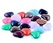 Heart Stone Cabochon Love Chakra Crystal Beads Gemstone CAB Healing 15pcs 18mm Crystal Quartz Stone Random Color Wholesale for Jewelry Making(No Holes)