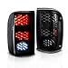 Maxiii Taillights LED Tail Lights Lamps Compatible with 1993 1994 1995 1996 1997 Ford Ranger Black Smoke