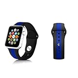 iMatter Thin Blue Line 42 mm Apple iWatch watch band (Medium / Large)