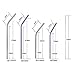 Stainless Steel Straws Wide Reusable Drinking Metal Straws for 30oz 20oz Tumbler length 10.5