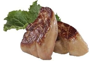 HRVST CHEF'S MARKET Labelle Farm Premium French Foie Gras, Hand-Sliced 20 Pieces 2 oz Each, 2.6 lb Average Case, Gourmet Quality for Professional Chefs, Ready-to-Cook Luxury Slices