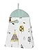 Outdoor Adventure Nature Fox Bear Animals Boys Baby Bedding 4 Piece Crib Set Without Bumper