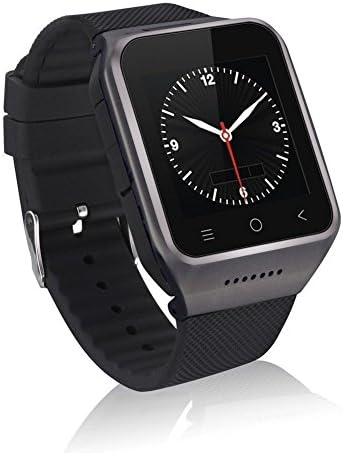ZGPAX S8 Android 4.4 Dual Core Smart Watch Phone,1.54inch LG Multi-point Touch Screen,3G WCDMA,Bluetooth 4.0,Bulit-in GPS,2M Camera (Black)
