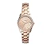 Fossil Rose Goldtone Small Round Bracelet Watch