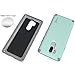 LG G7 ThinQ Case, CoverON Bios Series Minimalist Thin Fit Protective Hard Phone Cover with Embedded Metal Plate for Magnetic Car Mounts for LG G7 ThinQ - Powder Blue