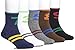 Maiwa Comfortable Cotton No Seams Crew Socks for Boys Kids 5 Pack (2-4years/ Shoes Toddler 7M-10.5M/14-16cm)