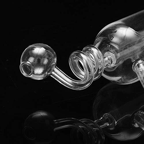 PEJGD Bottle Straw Glassware Glass Water Pipe Glass Shisha Bongs