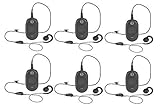 6 Pack of Motorola CLP1040 Two way Radio Walkie Talkies