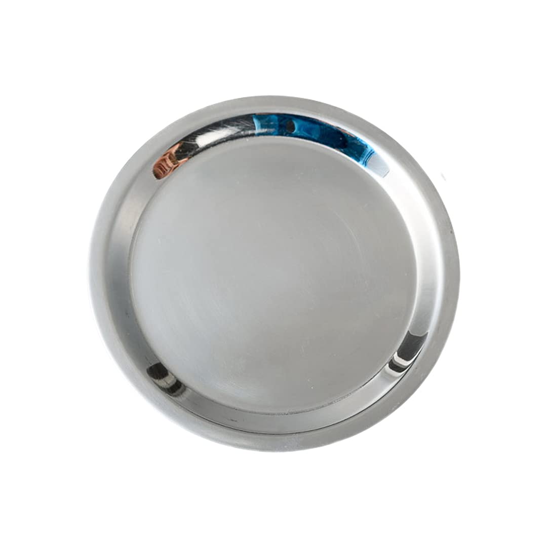 NKlaus smoking plate stainless steel ?10,5cm Incense smoking accessories incense plates 10938