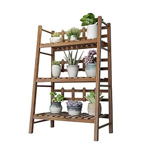 Soporte de Flores de Madera Planta de 3 Capas Soporte de Pasos ...