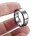 Tungary Jewelry 8mm Tungsten Carbide Rings for Men Wedding Band Engagement Promise High Polish Size 6-14