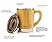Forestry Labs Stainless Steel and Bamboo Insulated Mug - 9oz