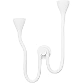 Corbett-Standard 406-02-GSW Anastasia - 2 Light Wall Sconce 25.5 inches Tall and 17.75 inches Wide - Gesso White