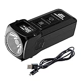 NITECORE TUP 1000 Lumen Rechargeable EDC Flashlight with Digital Display and LumenTac Charging Cable (Black)