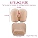 Y-NOT Male Masturbator Sex Toys Big Ass Doll Realistic Lifelike Sex Love Doll with Vagina and Anal Holes Pussy Anal Adult Toy for Male Flesh Color