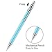 Bememo 15 Pieces Mechanical Pencil Set 0.5 mm, Assorted Colors, 6 Pieces Mechanical Pencils and 6 Tubes Refills with 3 Pack Erasers for Office and School